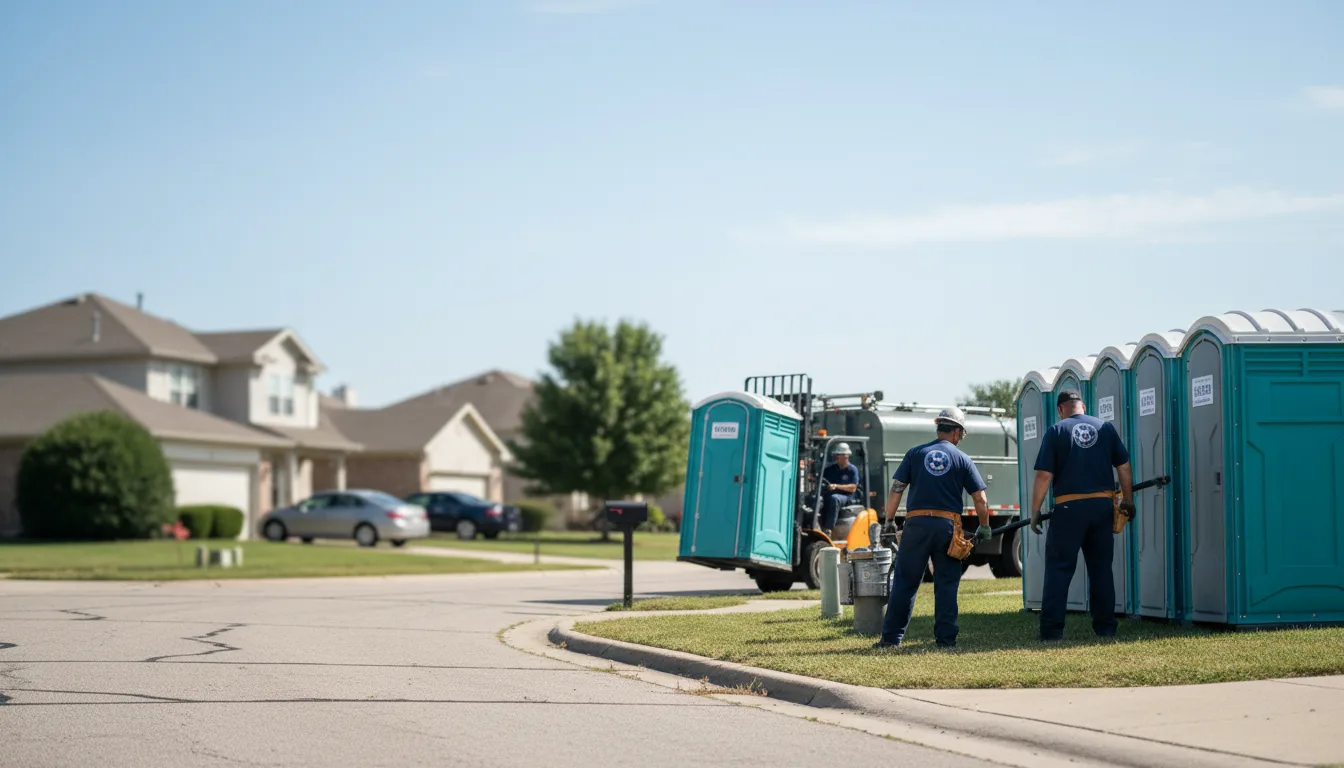 Porta Potty Rental in Auburn, KS near me